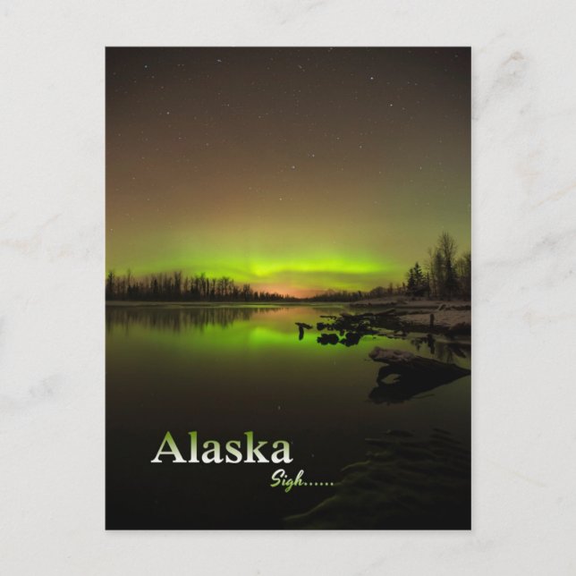 Carte Postale Alaska Sigh.... (Devant)