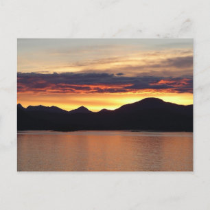Carte Postale Alaskan Sunset I Belle photographie Alaska