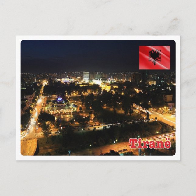 Carte Postale Albanie - Tirana - (Devant)