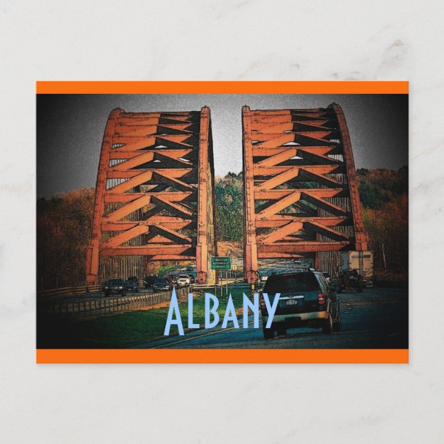 Carte postale Albany (Devant)