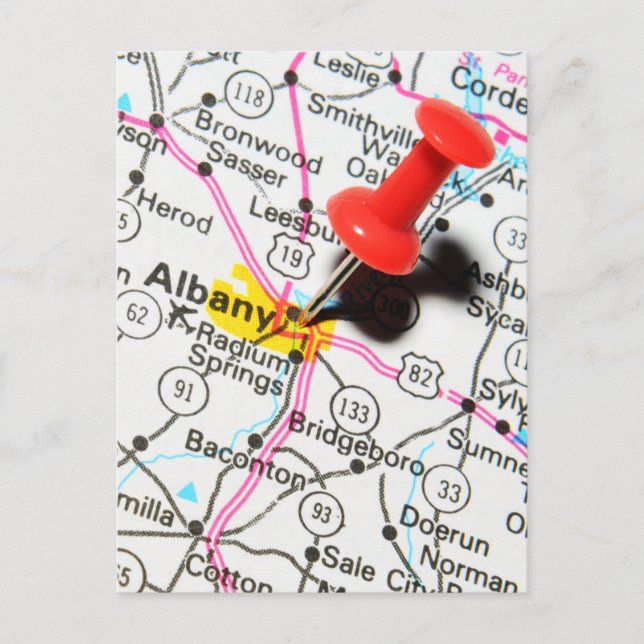 Carte Postale Albany, New York (Devant)