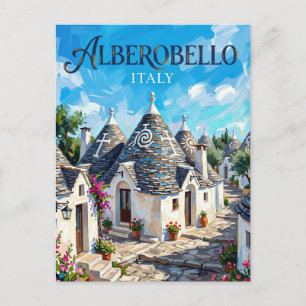 Carte Postale Alberobello Italie