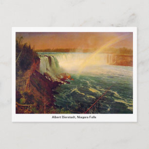 Carte Postale Albert Bierstadt, les chutes du Niagara.