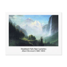 Albert Bierstadt, staubbach tombe près de lauterbr