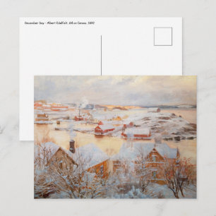 Carte Postale Albert Edelfeel - Jour de décembre