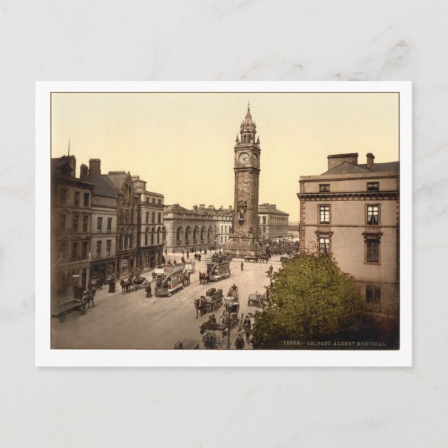 Carte Postale Albert Memorial. Belfast. Comté d'Antrim, Irlande (Devant)