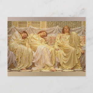 Carte Postale Albert Moore Dreamers CC0730 Postcard