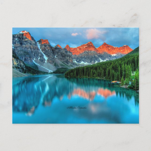 Carte Postale Alberta Canada Photographie pittoresque (Devant)