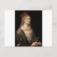Albrecht Dürer - Autoportrait avec un chardon