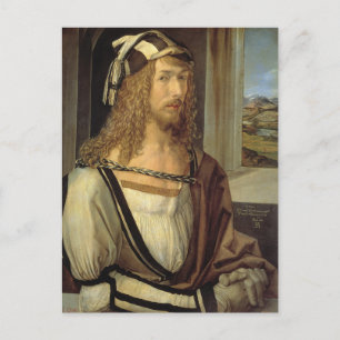 Carte Postale Albrecht Dürer Self Portrait (1498)