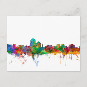 Carte Postale Albuquerque New Mexico Skyline