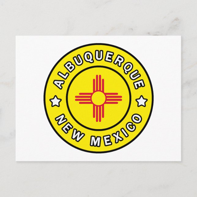 Carte Postale Albuquerque Nouveau-Mexique (Devant)