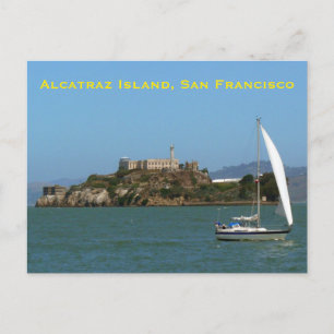 Carte Postale Alcatraz Island San Francisco