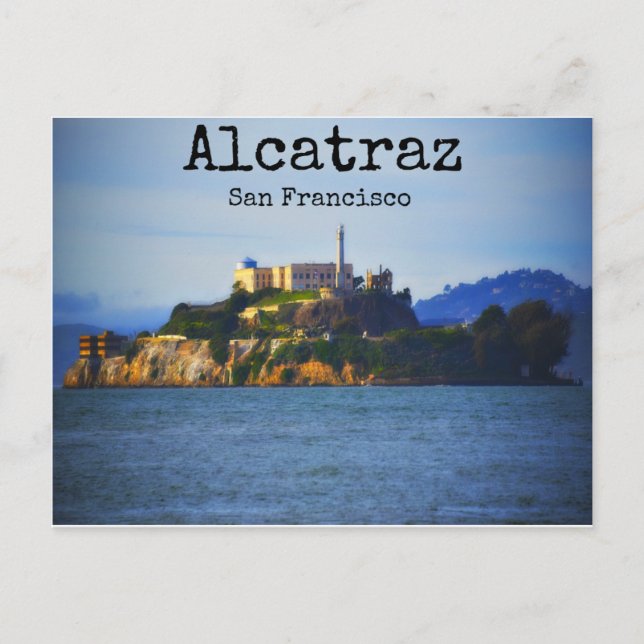 Carte Postale Alcatraz Island San Francisco Californie (Devant)