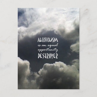 Carte Postale Alcoolisme