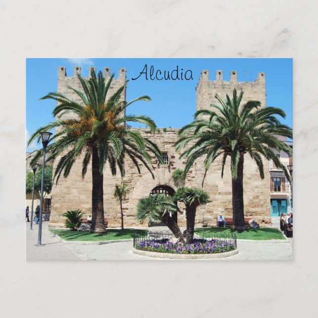Carte postale Alcudia, Majorque (Devant)