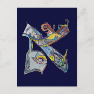 Carte Postale Alef