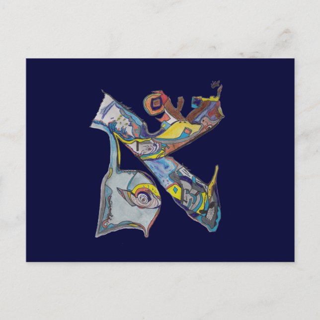 Carte Postale Alef (Devant)
