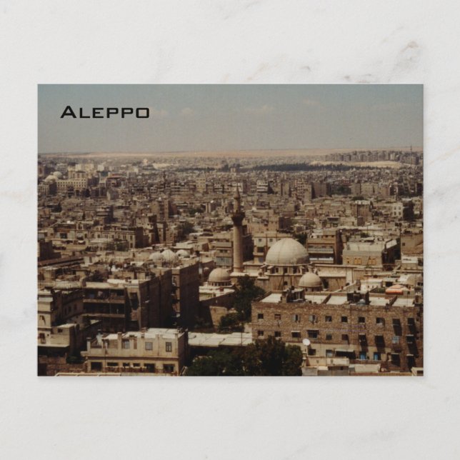 Carte Postale Alep (Devant)