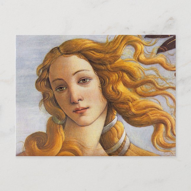 Carte Postale Alessandro Botticelli Naissance de la déesse Vénus (Devant)