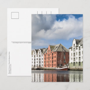 Carte Postale Alesund Norvège