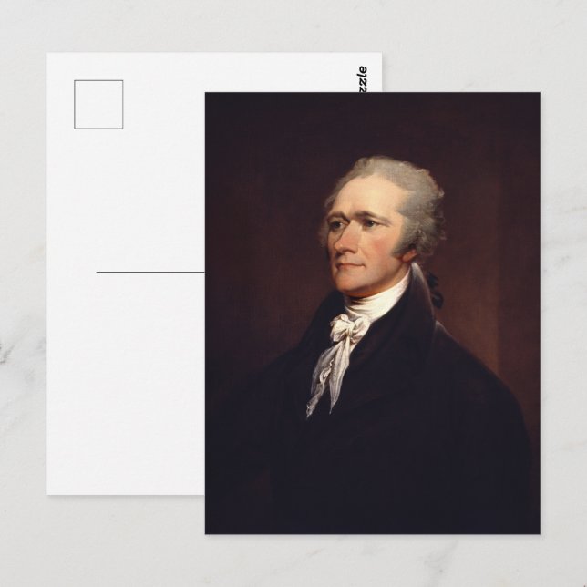 Carte Postale Alexander Hamilton (Devant / Derrière)