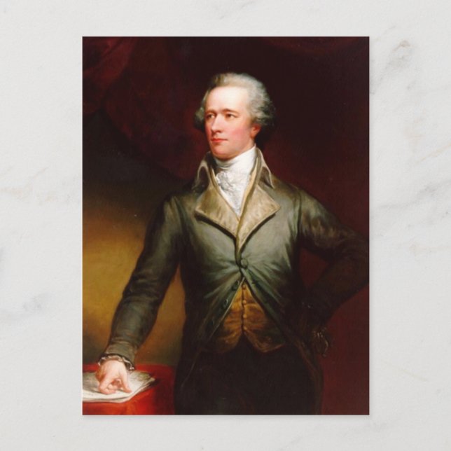 Carte postale Alexander Hamilton (Devant)