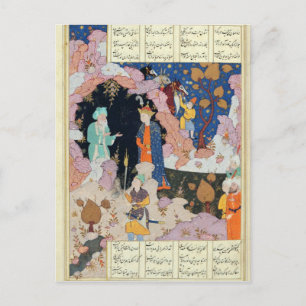 Carte Postale Alexander visite un ermite