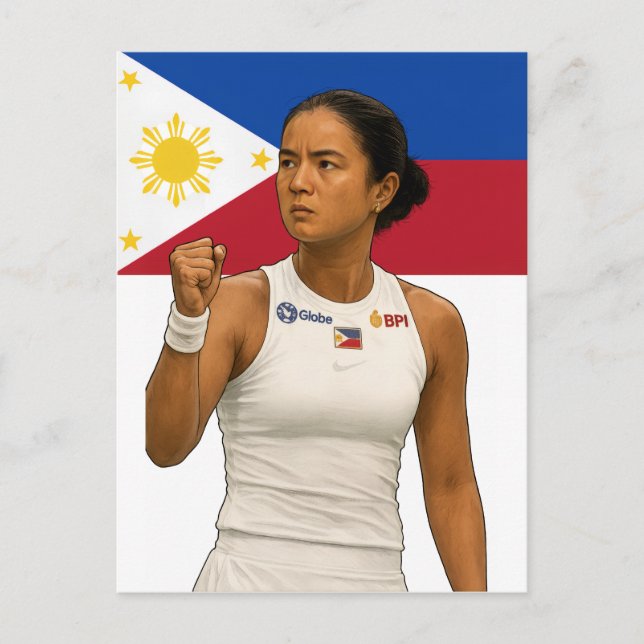 Carte Postale Alexandra Eala - Champion de Guadalajara 2025 (Devant)