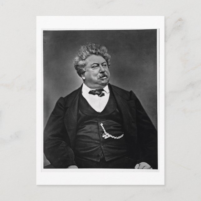 Carte Postale Alexandre Dumas pere (1802-70), de la Galerie Cont (Devant)