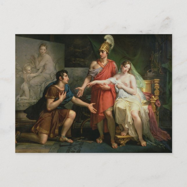 Carte Postale Alexandre les Grands Mains sur Campaspe (Devant)