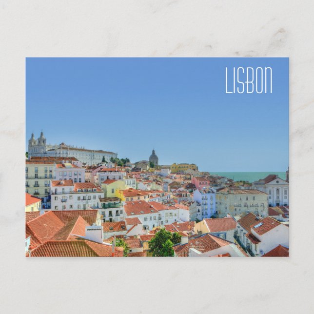 Carte Postale Alfalma Lisbonne Portugal (Devant)