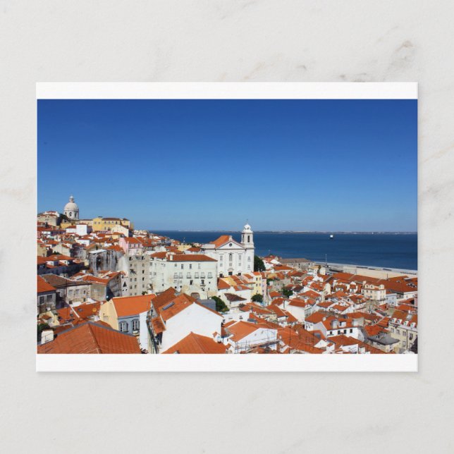 Carte Postale Alfama, Lisbonne, Portugal (Devant)