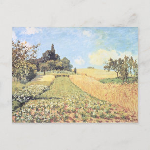 Carte Postale Alfred Sisley Champ de blé