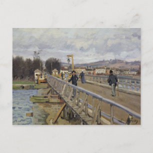 Carte Postale Alfred Sisley   Footbridge à Argenteuil