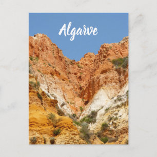 Carte Postale Algarve Falesia Rocks au Portugal