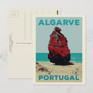 Carte postale Algarve Portugal