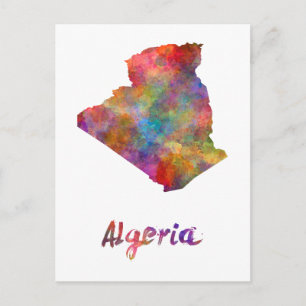 Carte Postale Algérie en aquarelle 2