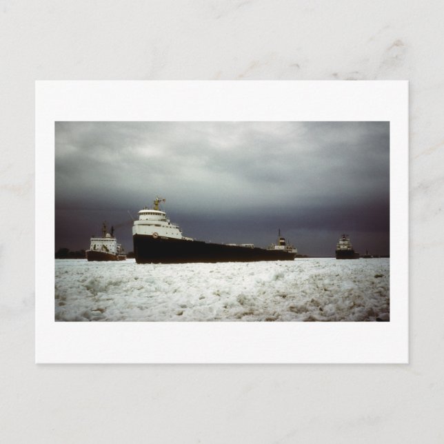 Carte Postale Algocen sur la rivière St. Clair (Devant)