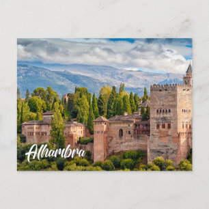 Carte Postale Alhambra, Allemagne