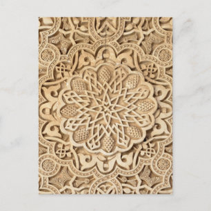 Carte Postale Alhambra motif