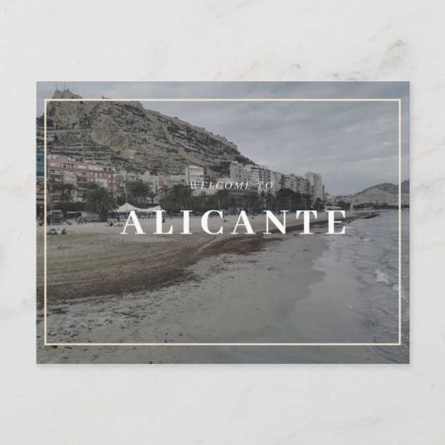 Carte postale Alicante (Devant)