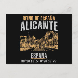 Carte Postale Alicante