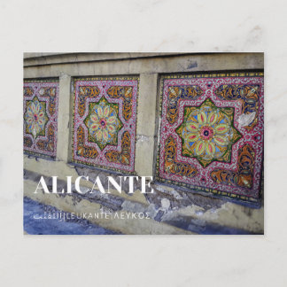 Carte postale Alicante historique