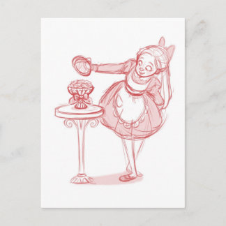 Carte Postale Alice