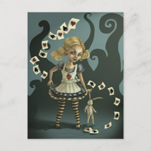 Carte Postale Alice au pays des merveilles