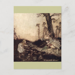 Carte Postale Alice au pays des merveilles
