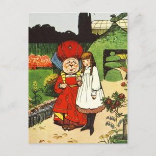 Carte Postale Alice au pays des merveilles : Alice et la duchess