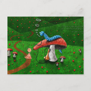 Carte Postale Alice au pays des merveilles - Conseils d'une chen
