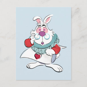 Carte Postale Alice Au Pays Des Merveilles   Le lapin blanc
